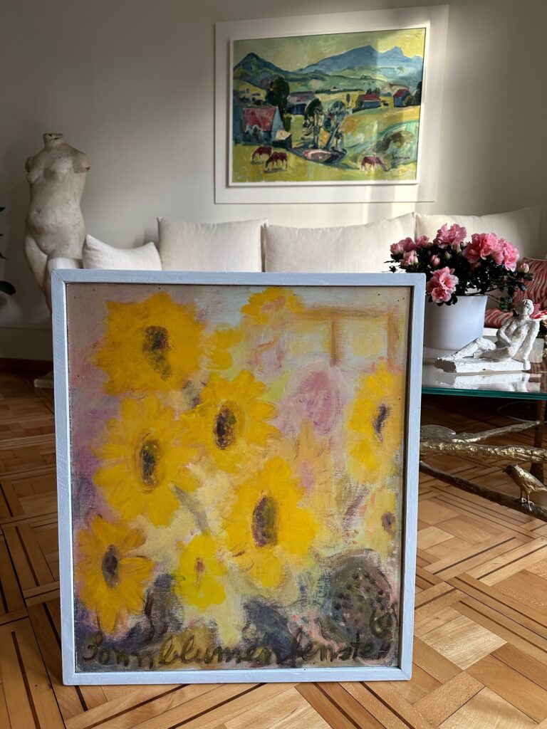 Sonnenblumenfenster Uelliger Karl