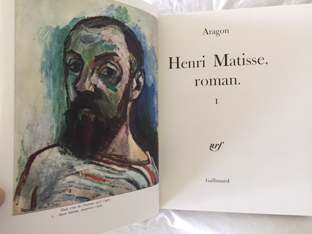 Aragon Matisse Henri