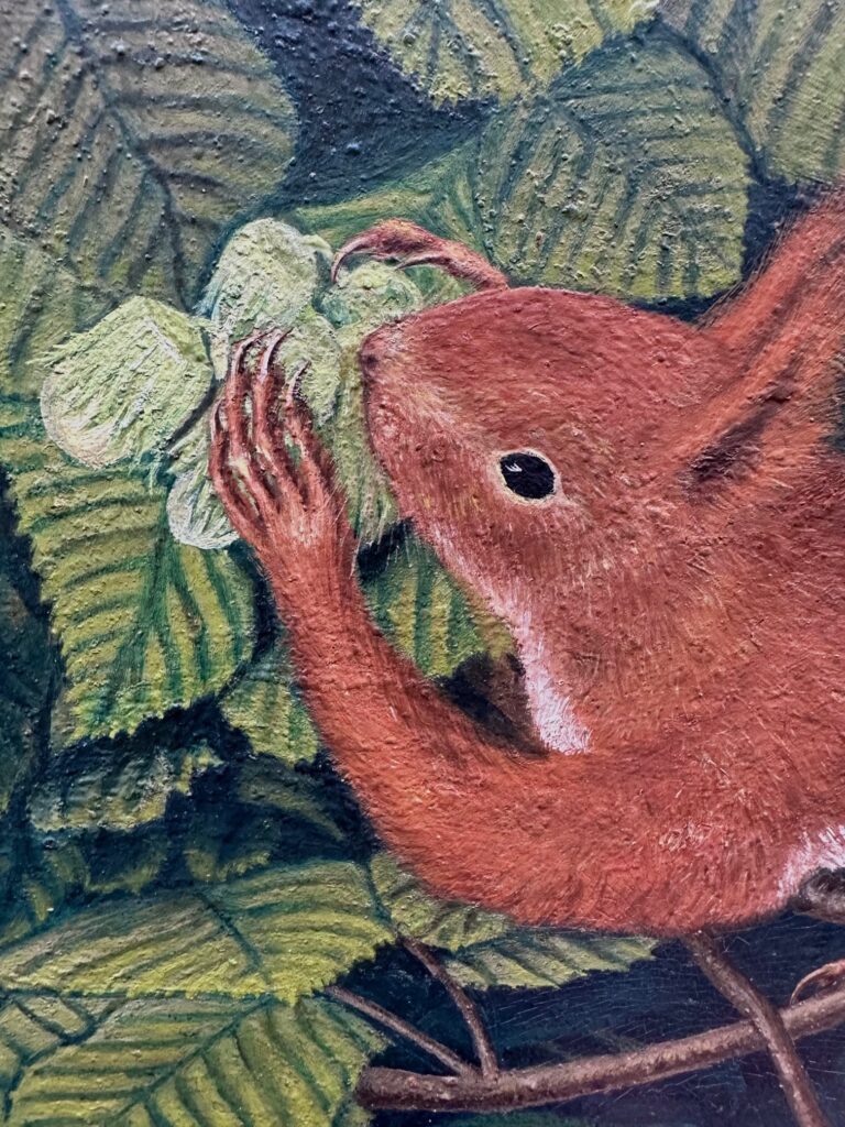 Eichhörnchen mit Haselnüssen im Blätterwald Dietrich Adolf