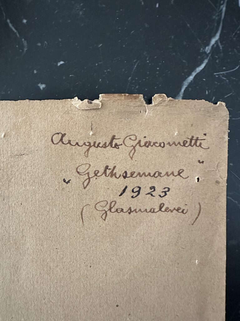 Gethsemane 1923 Giacometti Augusto