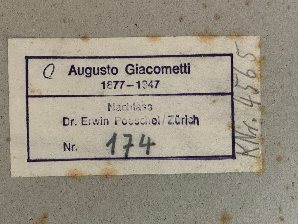 Ziegen Giacometti Augusto