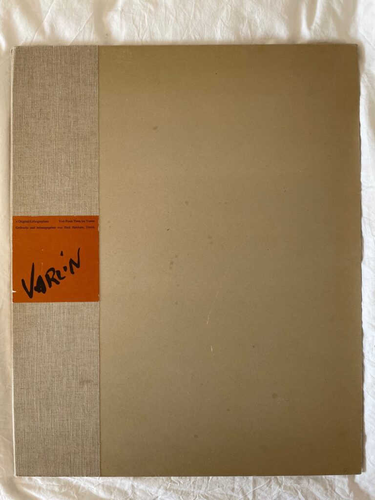 7 Original Lithographien Varlin