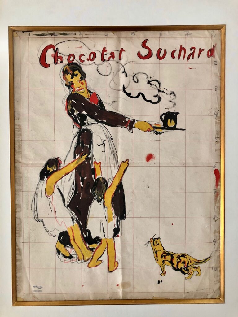 Originalentwurf Chocolat Suchard Vautier Otto