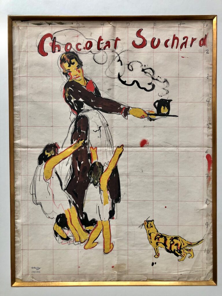Originalentwurf Chocolat Suchard Vautier Otto